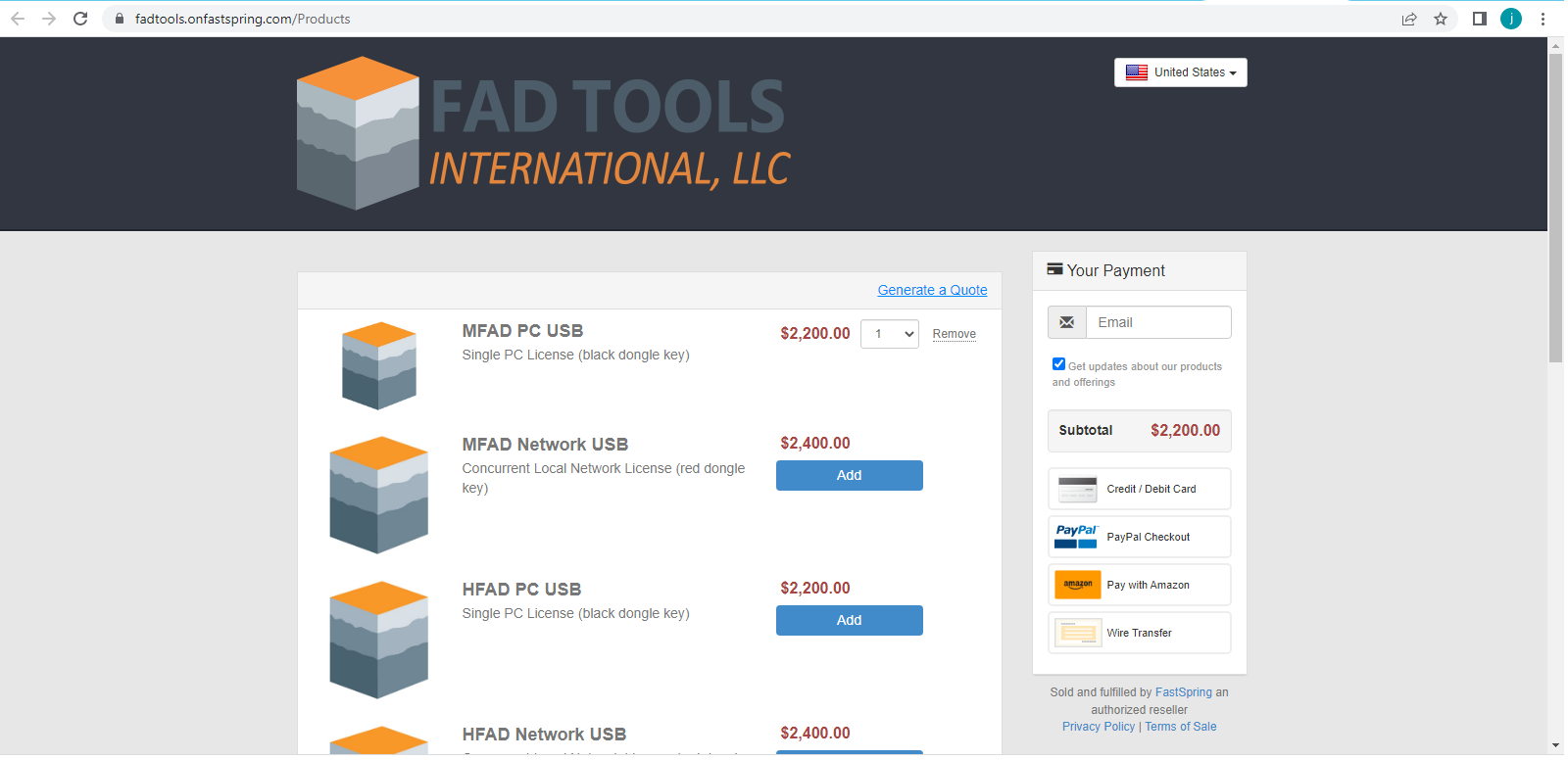FADTools International