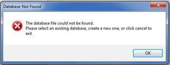 Database Not Found